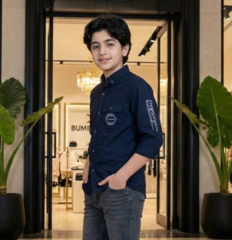 پیراهن پسرانه کتان اسپرت ترک سایز ۳ تا ۱۲ سال پیراهن پسرانه بچگانه و نوجوان پیراهن پسرانه خرید لباس کودک خرید لباس نوجوان